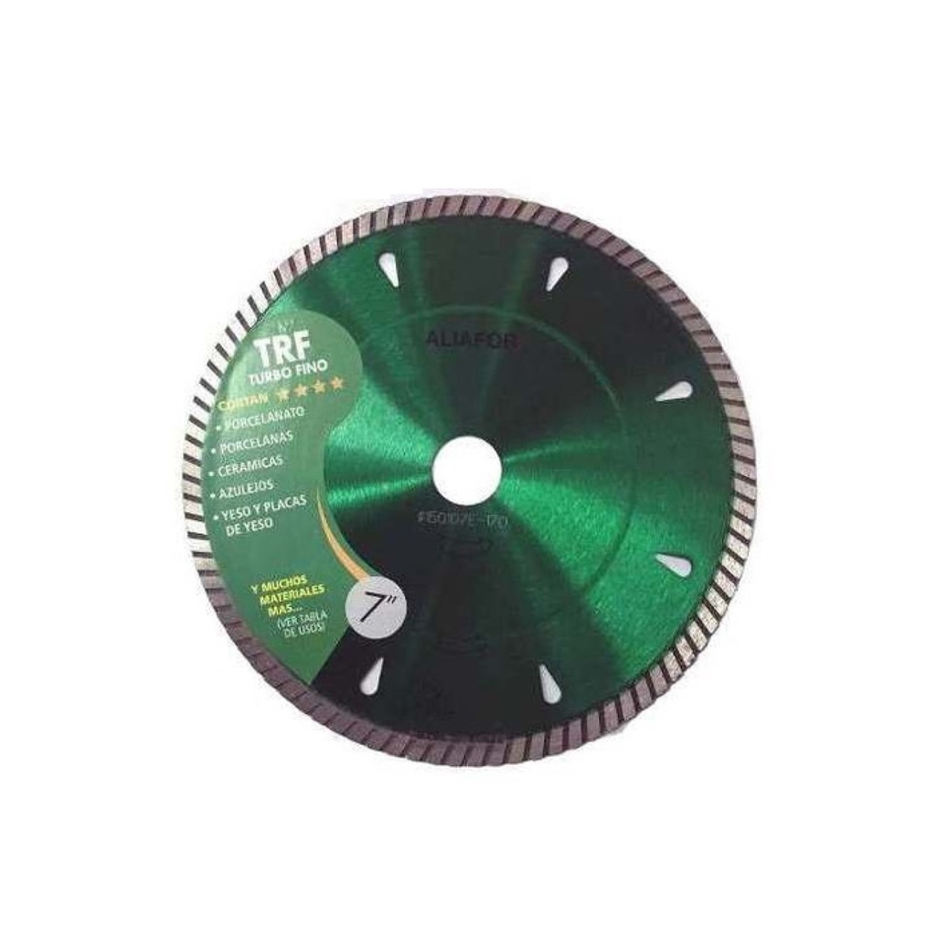 DISCO DIAMANTADO ALIAFOR TRF-7 FINO