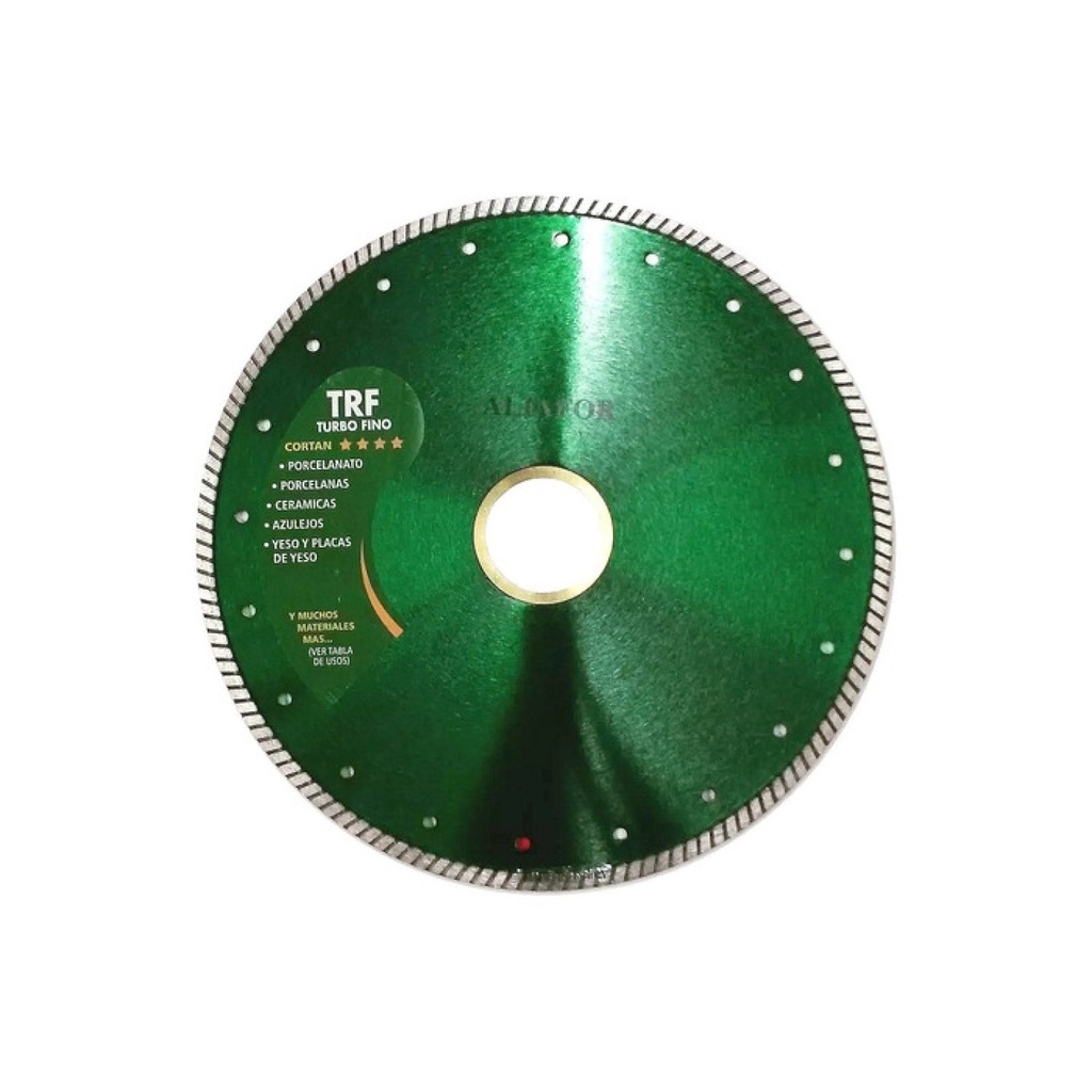 DISCO DIAMANTADO ALIAFOR TURBO FINO - TRF-9