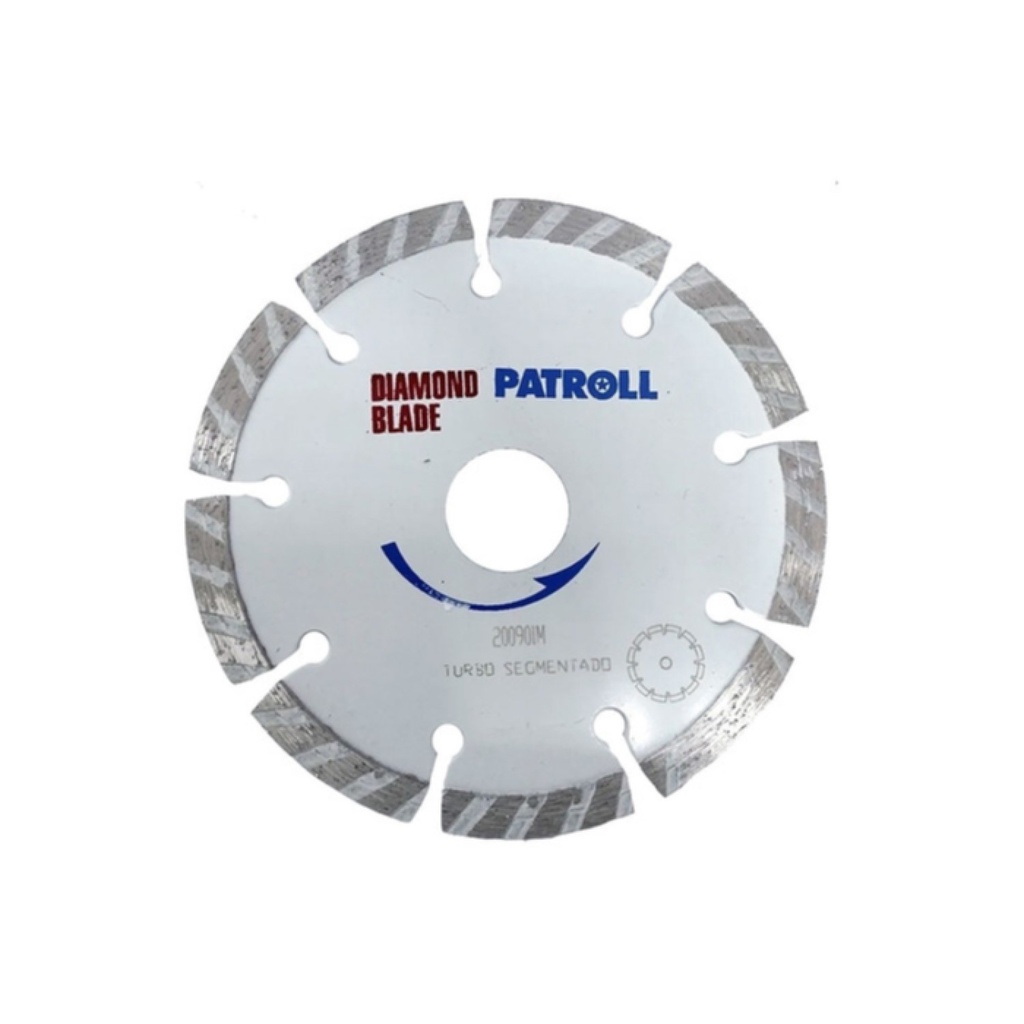 DISCO DIAMANTADO PATROLL 7" TURBO-SEGMENTADO PTS-7