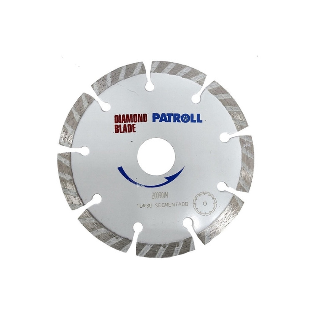 DISCO DIAMANTADO PATROLL 4 1/2" TURBO-SEGMENTADO PTS-4.5