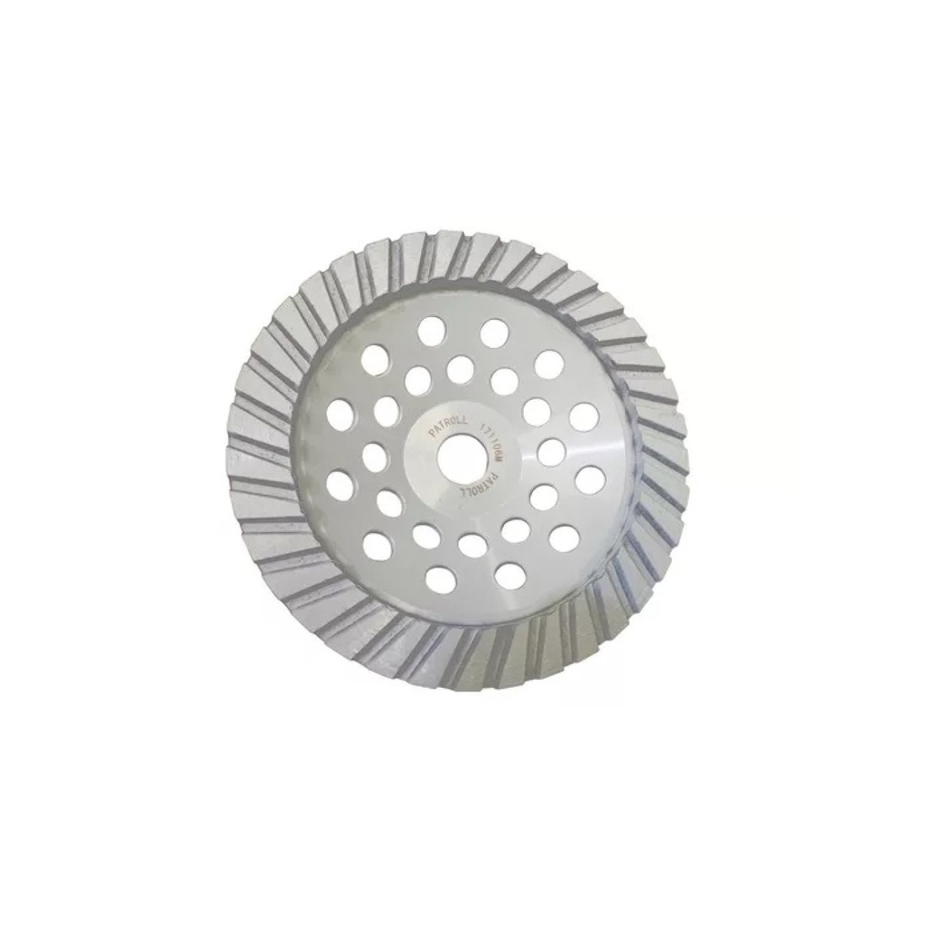 COPA DIAMANTADA PATROLL 7" PMD-7G