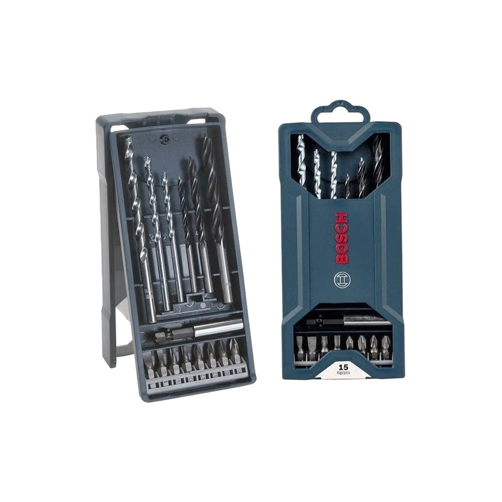 JUEGO DE MECHAS Y PUNTAS BOSCH MINI X LINE 11P. BSH260701740