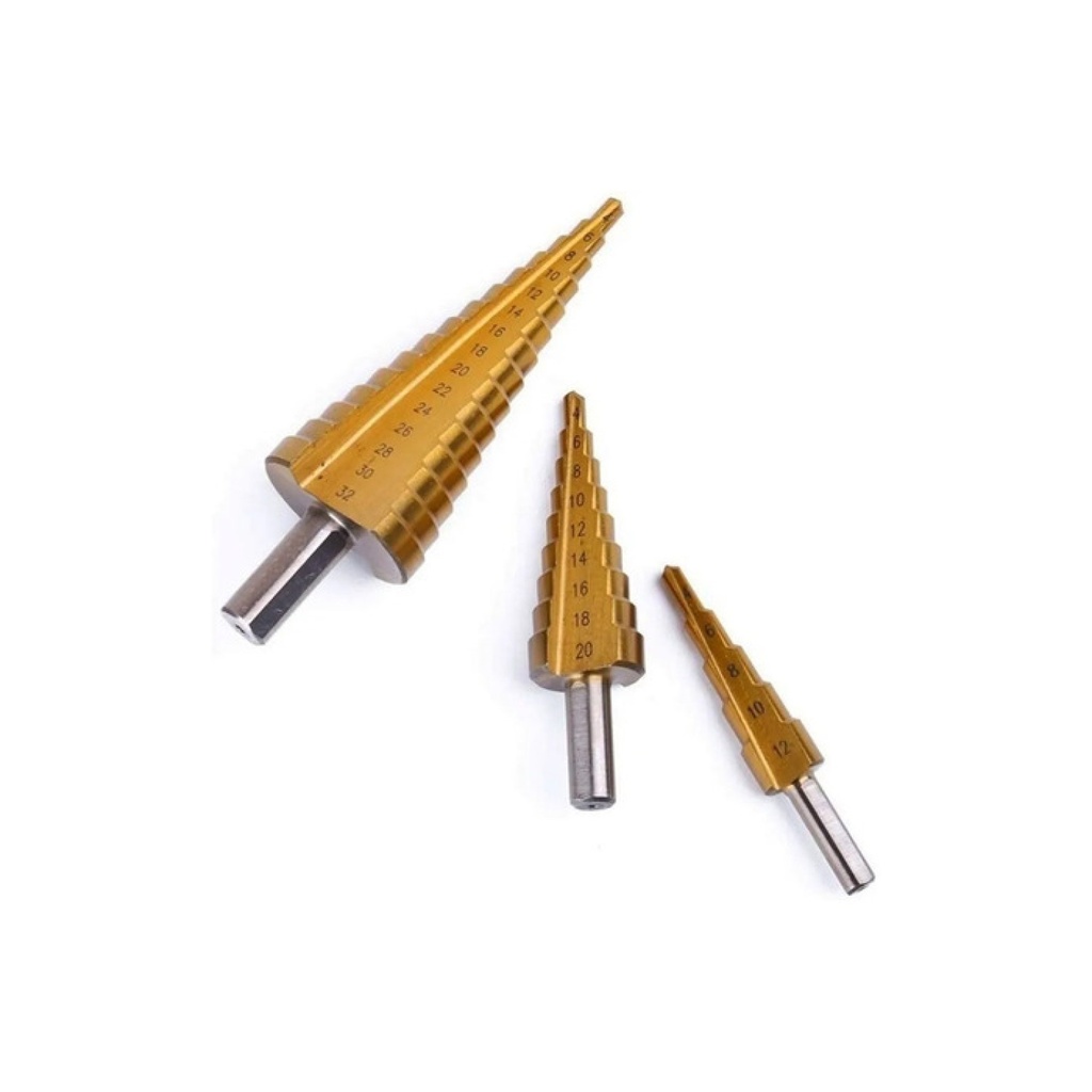 SET DE BROCAS OMAHA ESCALONADAS 3 PIEZAS BE-3432