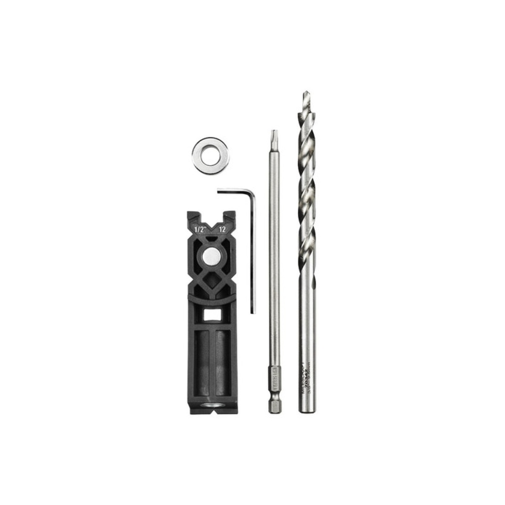PLANTILLA DE BROCA ANGULAR DE 5 PIEZAS KWB 49758600