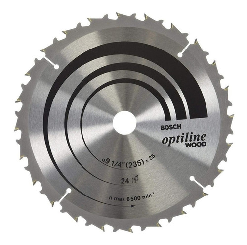 Hoja De Sierra Bosch 9 1/4 24Dts - 2608640885 