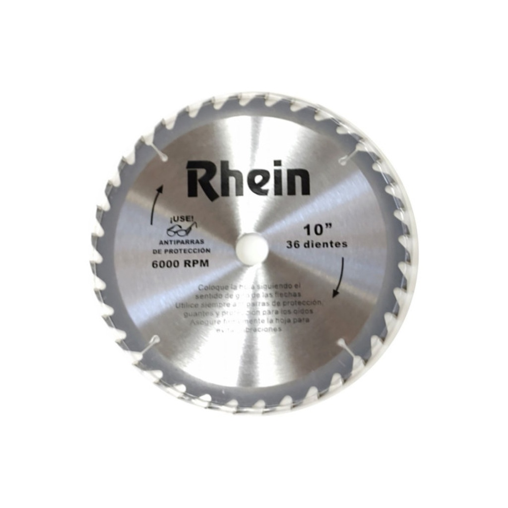HOJA DE SIERRA RHEIN 10" WIDIA 36DT - RH0045