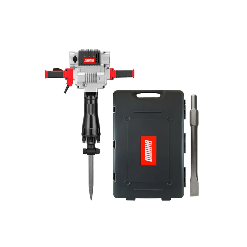 MARTILLO DEMOLEDOR OMAHA ENCASTRE HEXAGONAL 2100W C/MALETIN - DE-27HEX