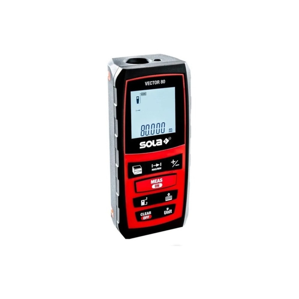 MEDIDOR DE DISTANCIA LASER VECTOR 80 SOLA