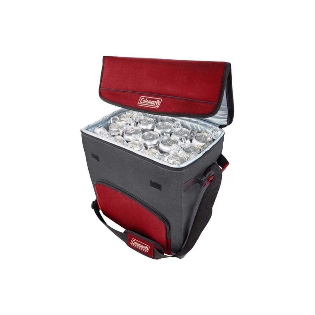 BOLSO TERMICO COLEMAN BORDO CAPACIDAD 54 LATAS - COL70254