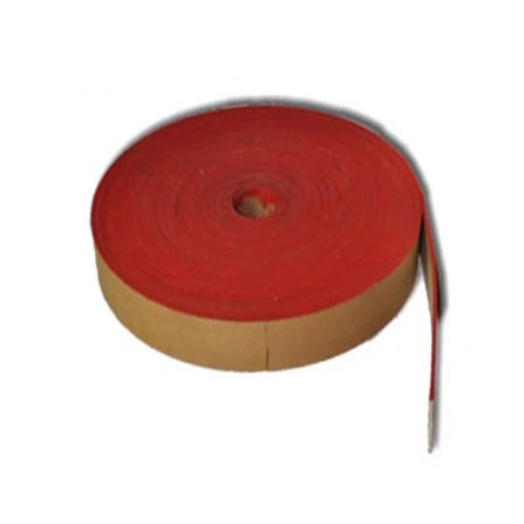 CORREA PLANA DE GOMA Y TELA 4*5  (ROLLO X 10MTS)