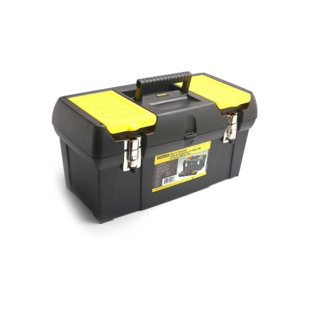 CAJA DE HERRAMIENTAS STANLEY 19" 19-013 CON ORGANIZADOR - OUTLET