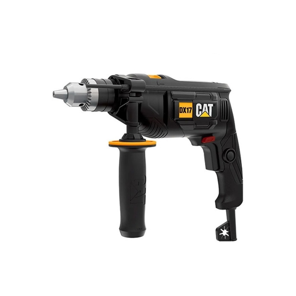 TALADRO CATERPILLAR 13MM 750W CON PERCUTOR + MALETIN Y MECHAS - CATDX171K