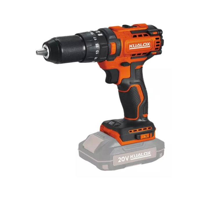 TALADRO ATORNILLADOR INALAMBRICO KUALOX 20V - KX-ET004