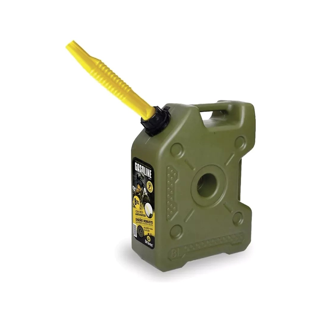 [70005443] BIDON EXTRA CHATO VERDE 8 LTS BE08-V