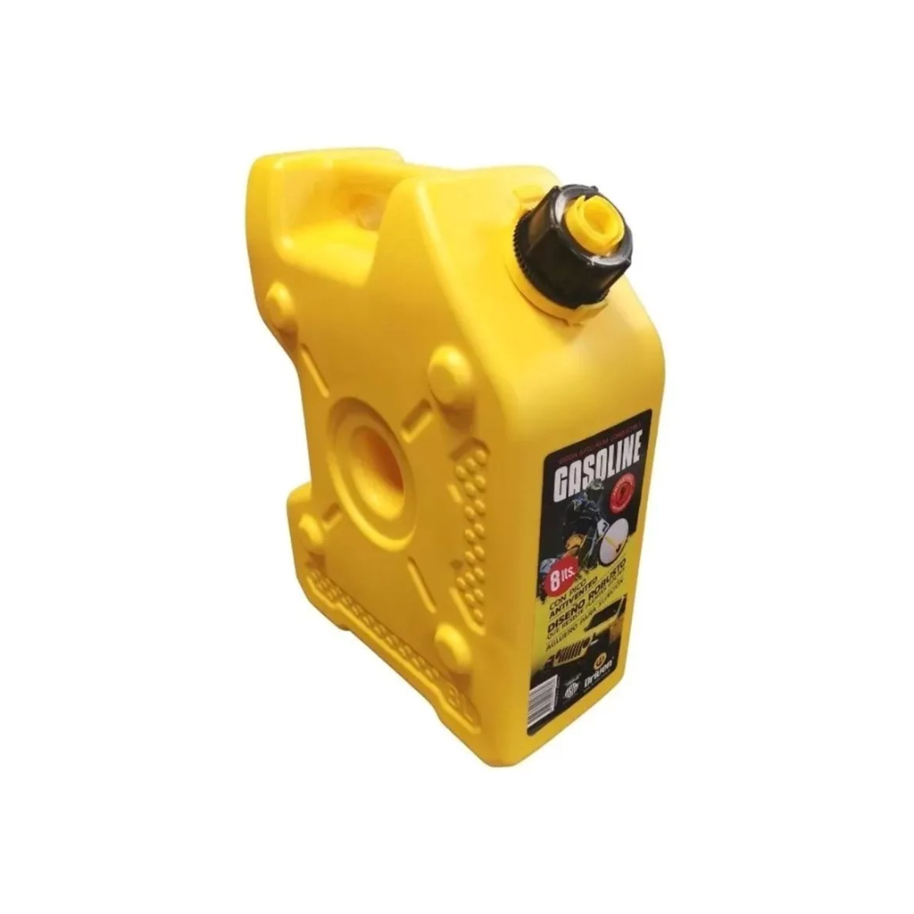 BIDON EXTRA CHATO AMARILLO 8 LTS BE08-A