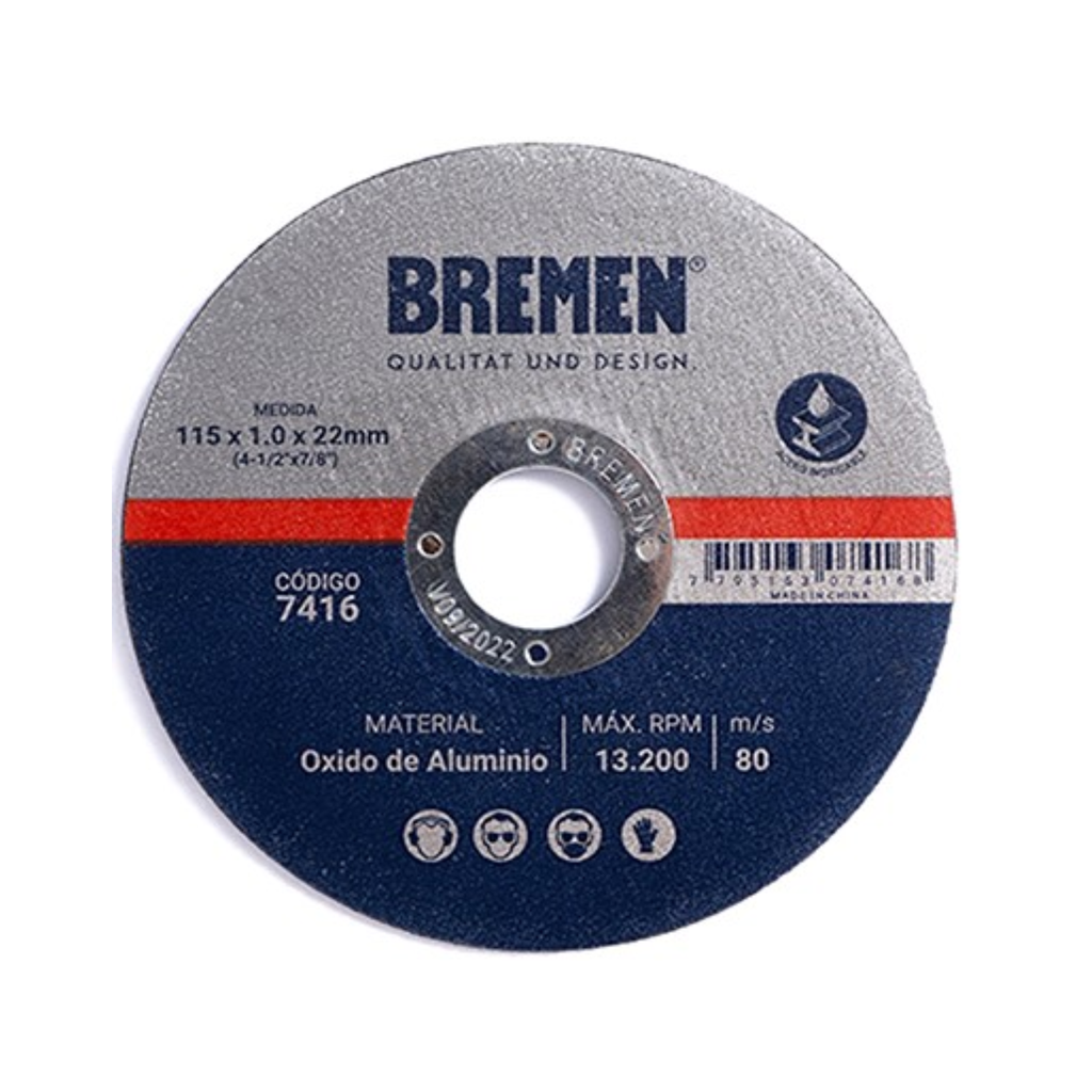 DISCO DE CORTE BREMEN 9 x 1.9 mm - BR7420