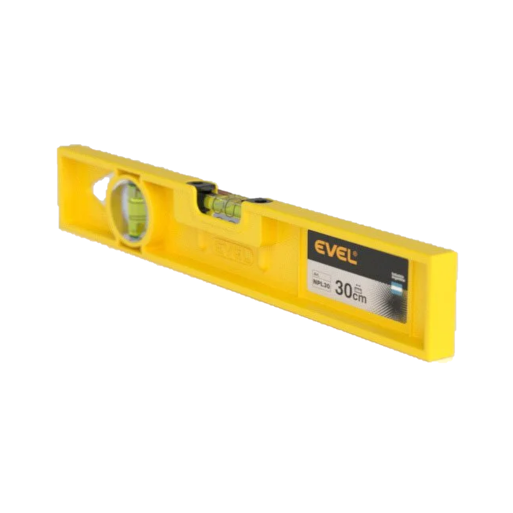 NIVEL DE PLASTICO EVEL 30 CM