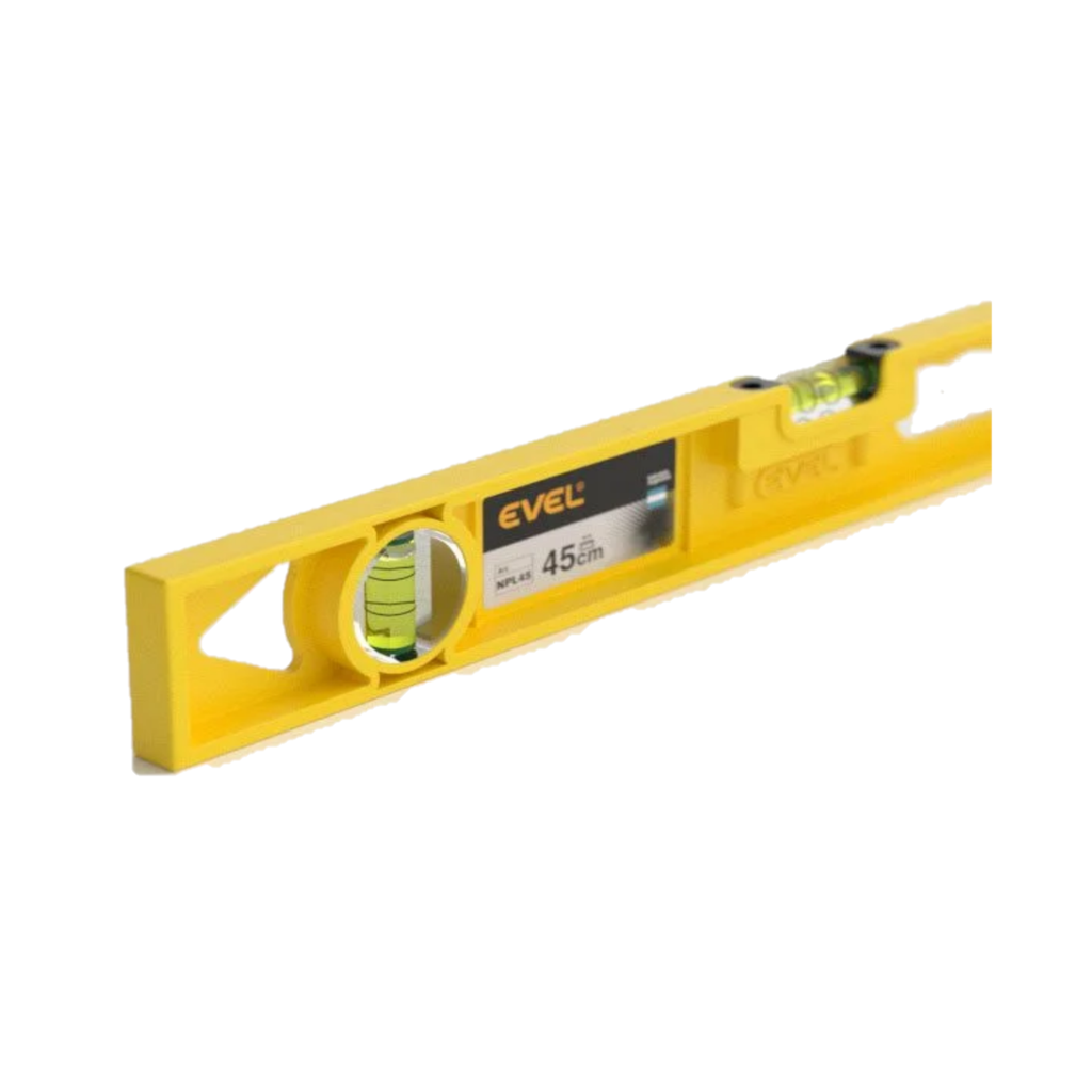 NIVEL DE PLASTICO EVEL 45 CM