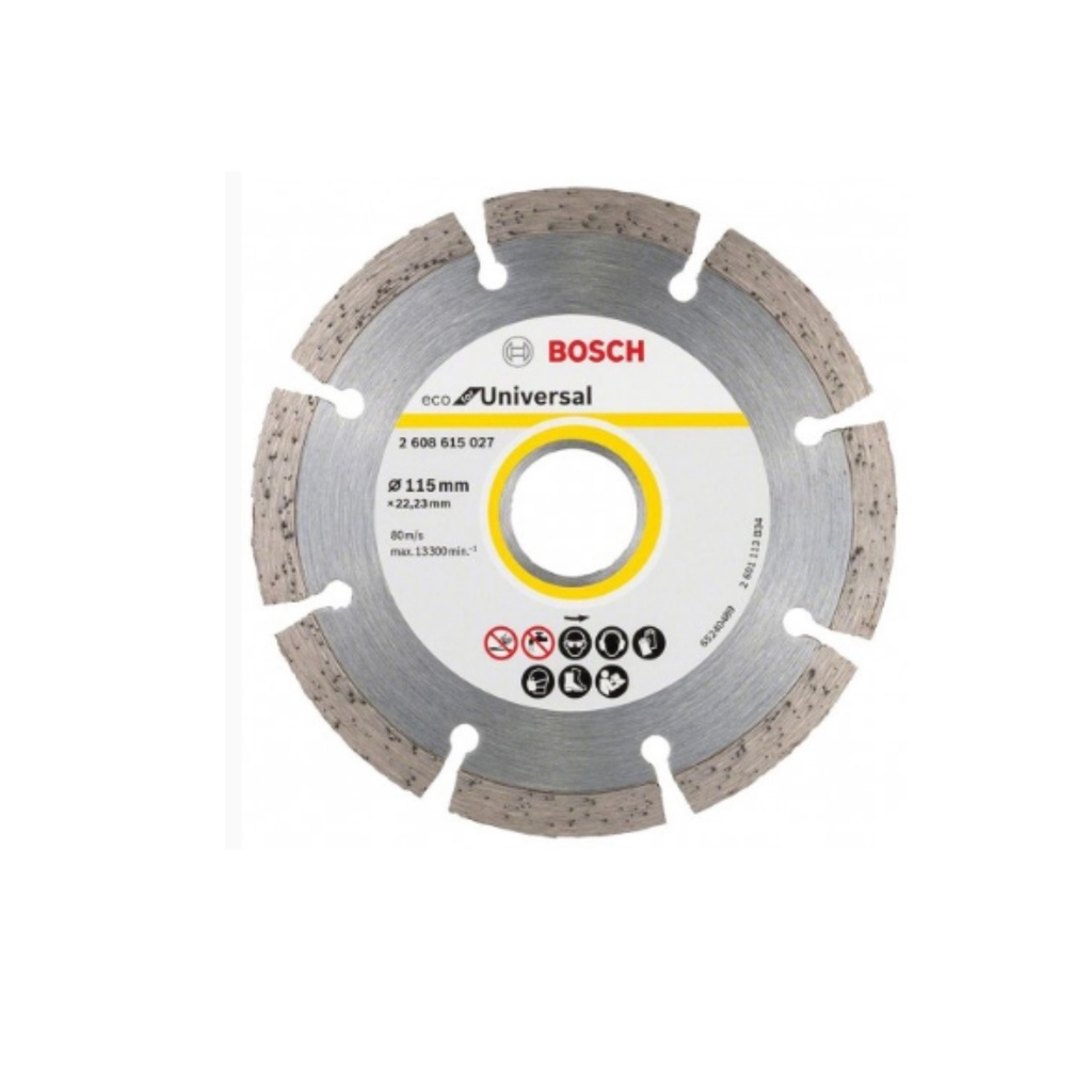 DISCO DIAMANTADO BOSCH ECO 115 MM SEGMENTADO 2608615027