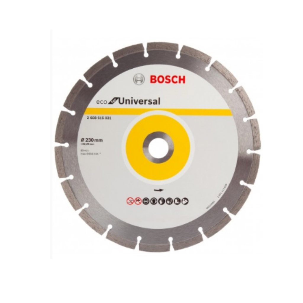 DISCO DIAMANTADO BOSCH ECO 230 MM 9 SEGMENTADO 2608615031