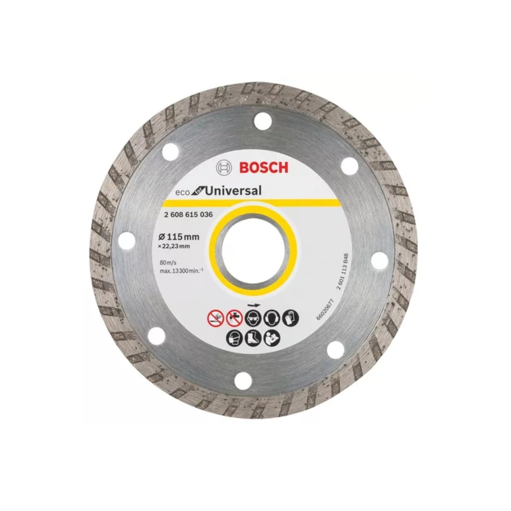 DISCO DIAMANTADO BOSCH TURBO ECO 115 MM 2608615036