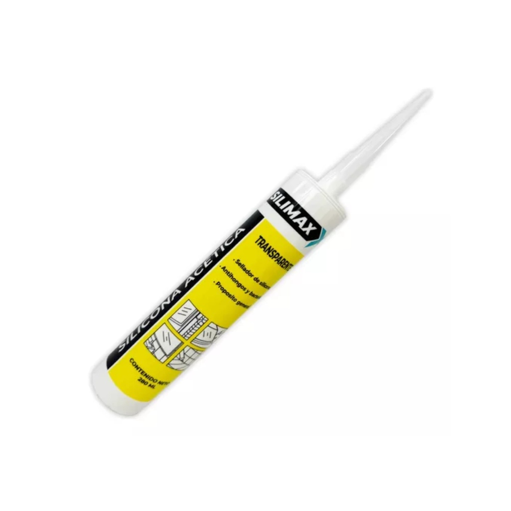 SILICONA SILIMAX ACETICA BLANCA 280 G