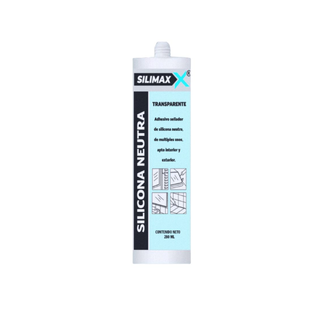 SILICONA SILIMAX NEUTRA TRANSPARENTE 280 CC