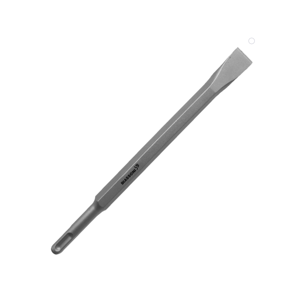 CINCEL PLANO RECTO BIASSONI CON ENCASTRE SDS PLUS 250 X 20 MM - 991832