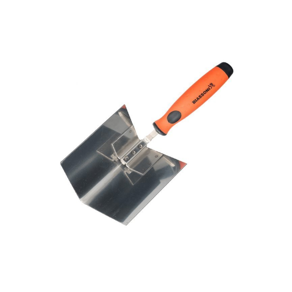 ESPATULA ESQUINERA BIASSONI INTERIOR INOX 75 X 75 MM - 992785