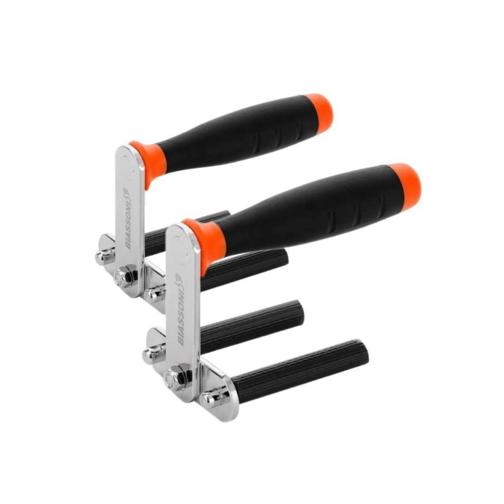 [70006404] KIT DE SUJETADORES DE PLACAS DE YESO BIASSONI CON MANGO BICOMPONENTE - 992794 997794