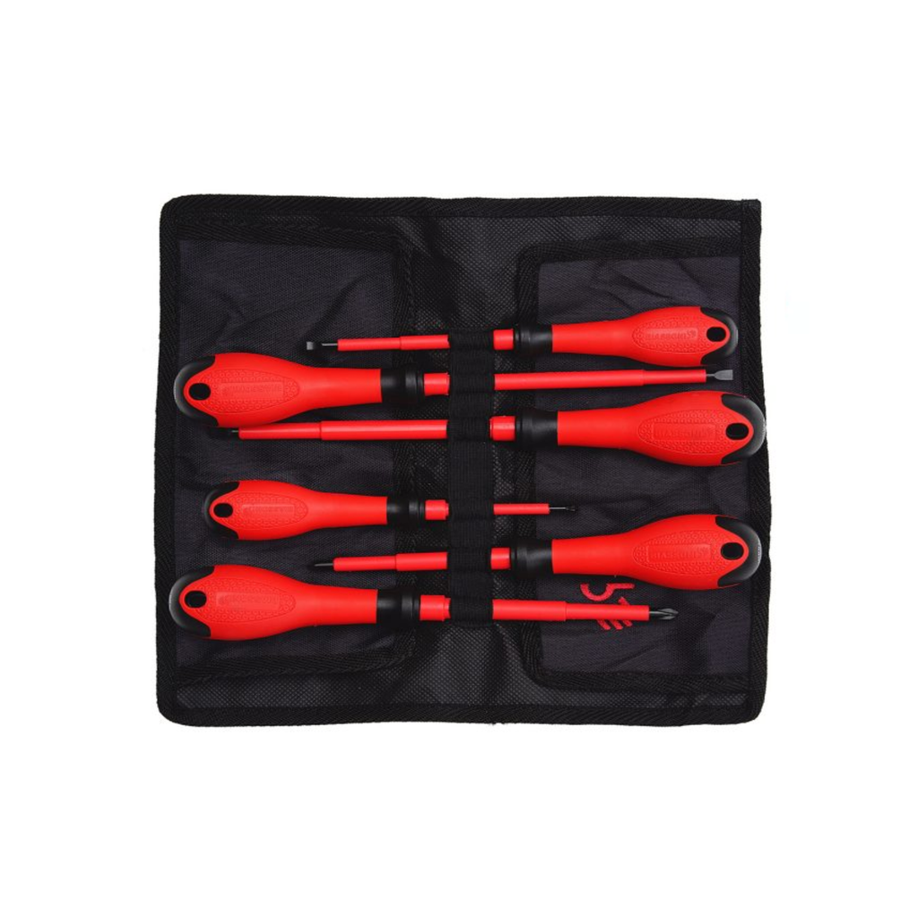 SET DE DESTORNILLADORES BIASSONI AISLADOS 1000 V - CARTUCHERA - 997740