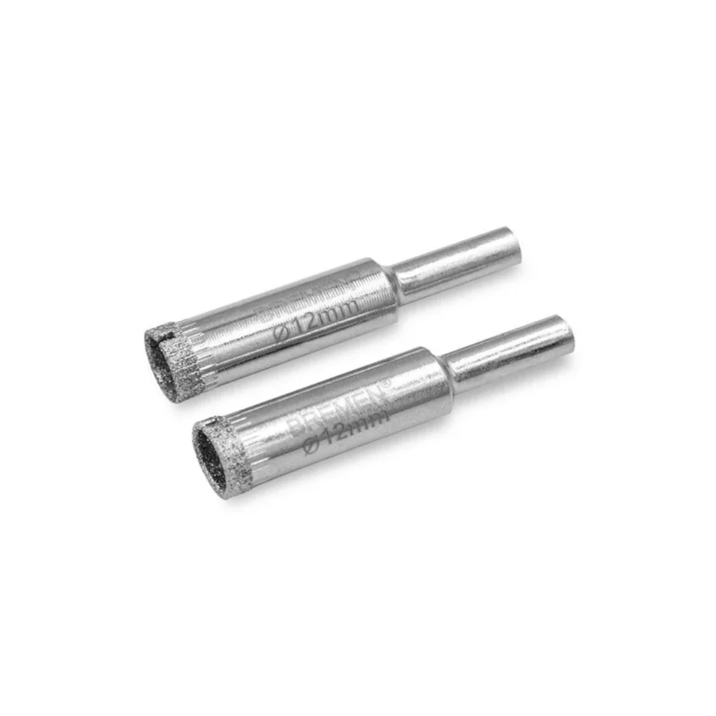 BROCA DIAMANTADA 12 mm (x 2 u.) BREMEN - BR7539