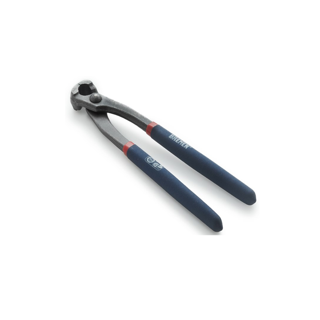 TENAZA ARMADOR MEDIO CORTE MANGO ANTIDEZLIZANTE 9" BREMEN - BR7051