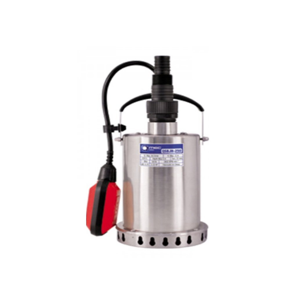 BOMBA QSBJH 250 0.33HP 1 1/4"- 1" INOX. SUMERGIBLE PORTATIL - MEC1002201