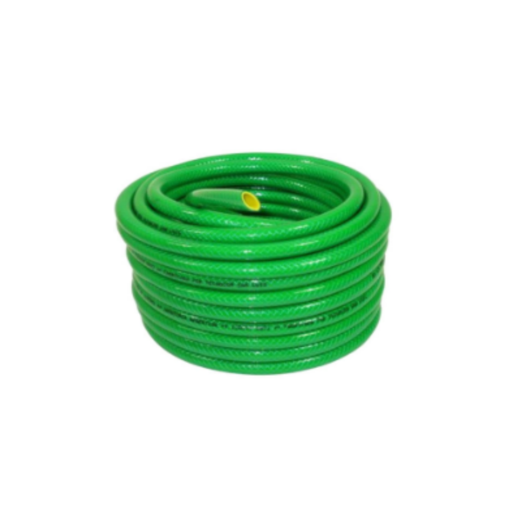 MANGUERA VERDE TECNOCOM 3" ROLLO DE 10 MTS