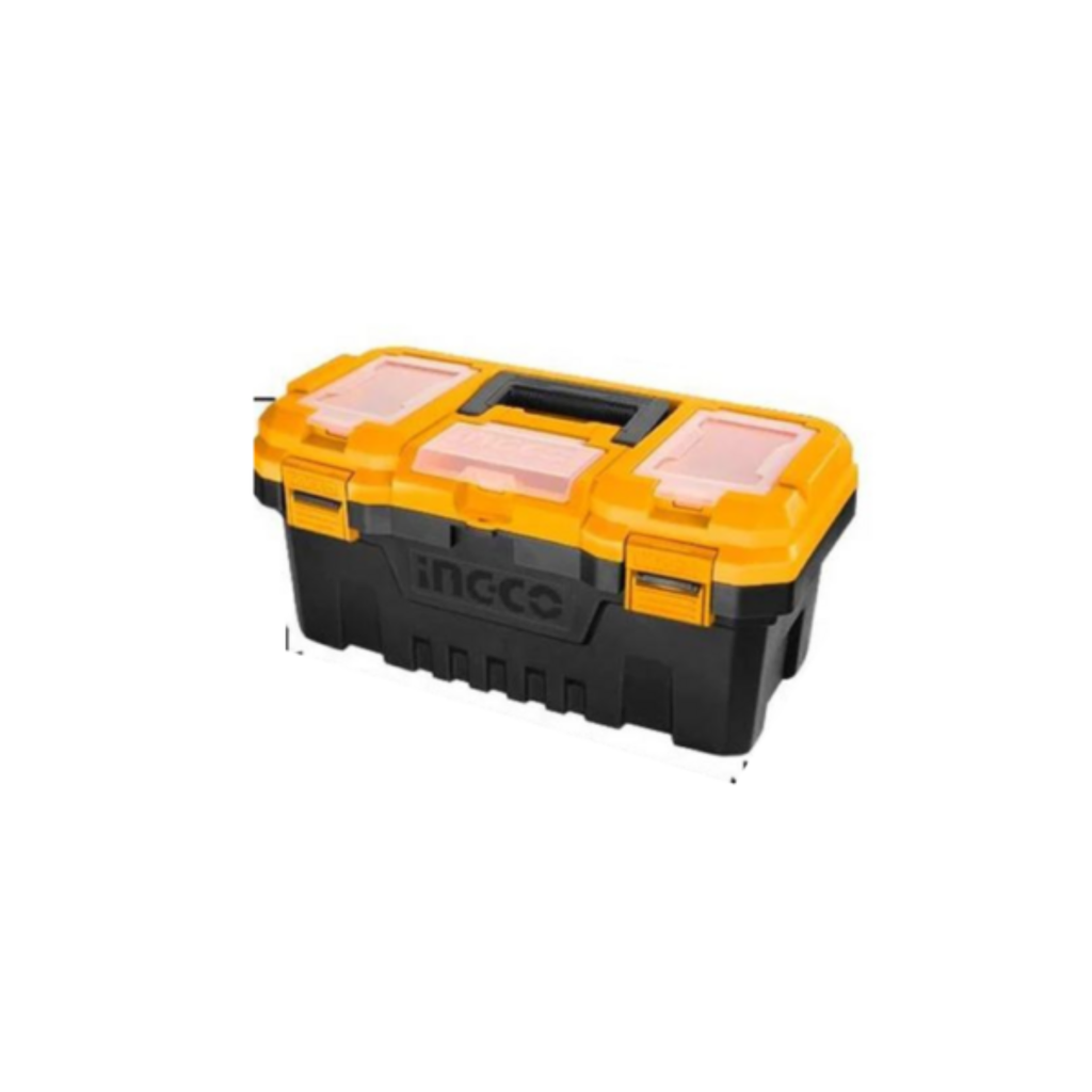 CAJA DE HERRAMIENTAS INGCO 14" BROCHE METALICO