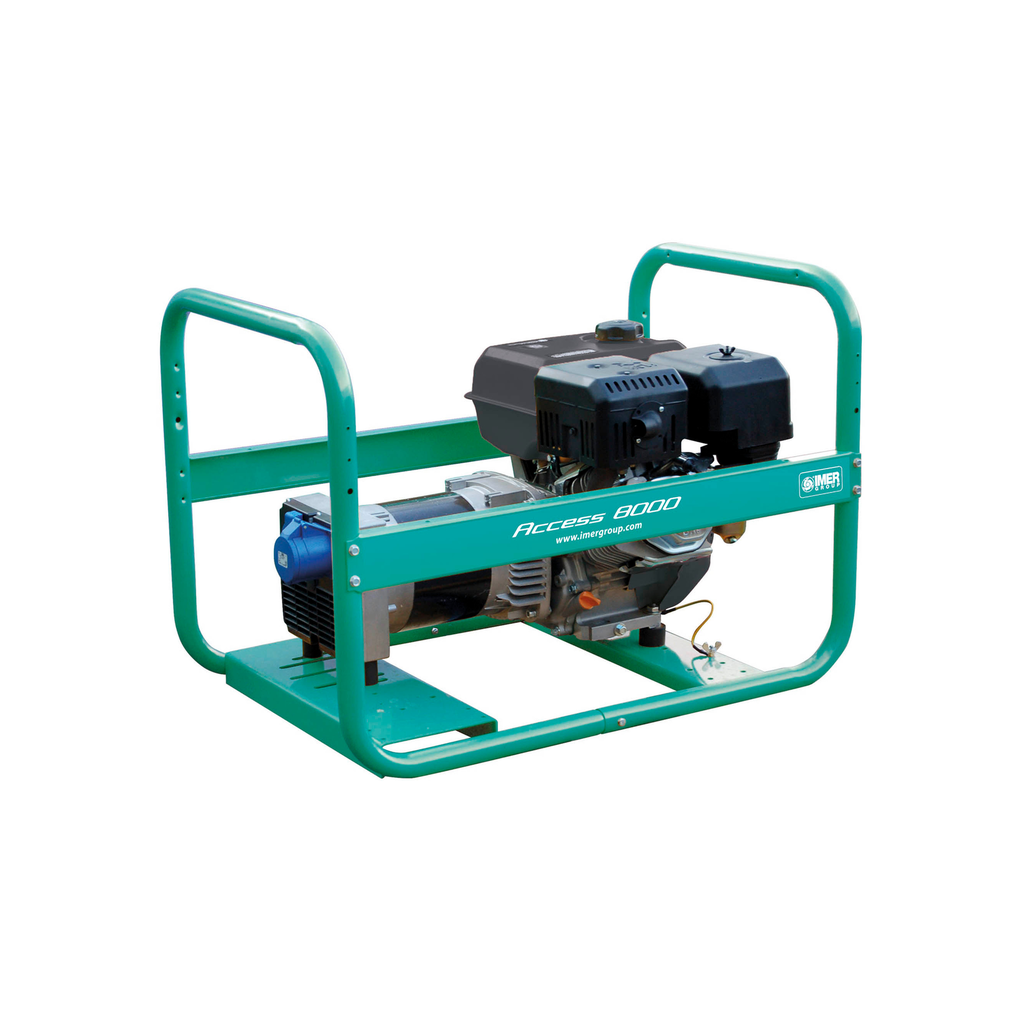 GENERADOR IMER 8000W - ACCE80/003A12IMPA CON RUEDAS DE TRASLADO