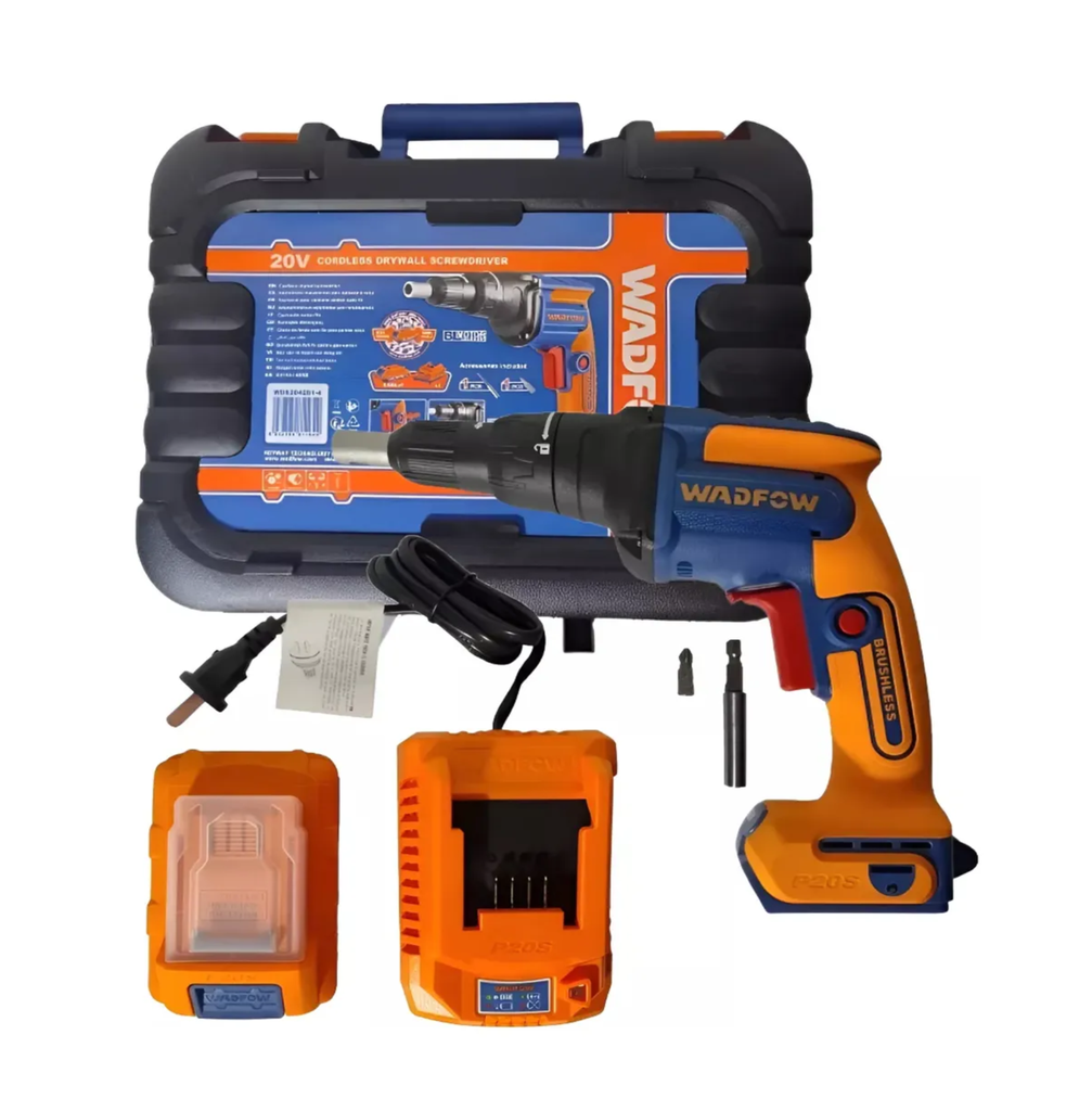 ATORNILLADOR PARA DURLOCK WADFOW 20V 1.4" C/BATERIA Y CARGADOR - WDFWDS2042814