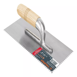 [2303081150071456] LLANA DENTADA TRUPER TRIANGULAR 28X13CM MANGO MADERA 15409