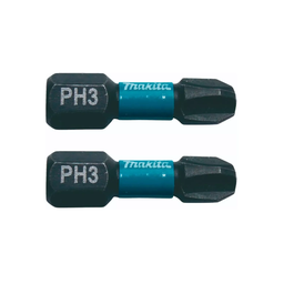 [2305160934141814] PUNTA ATORNILLAR IMPACTO MAKITA PH3 X 25Mm X 2 UNID. - B-63622