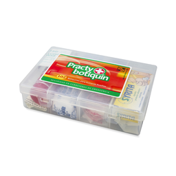 [2305111036366894] Botiquin de plastico chico 11 elementos 