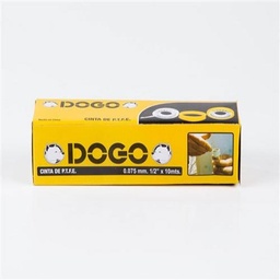 [2204071105456692] CINTA TEFLÓN DOGO 1/2" 0.075 *10 - DOG16000