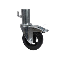 [2204071115006506] RUEDA ANDAMIO GIRATORIA HOFER C/FRENO FUNDICION - 4847 DIAM.150