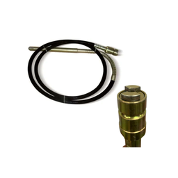 [2204071115025403] EJE FLEXIBLE VIBRADOR NIWA Cn-38 C/TRANSMISION - 1940100