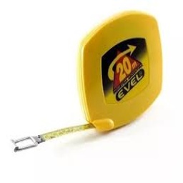 [2204071105133329] CINTA METRICA EVEL 20 MTS ESMALTADA ART. 220