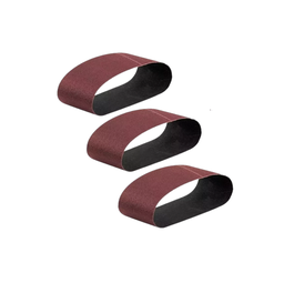 [2204071114433572] JUEGO DE 3 LIJAS DE BANDA OMAHA 100GR 75X533MM 471. - Lb-51