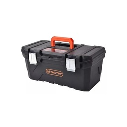 [2203311102095817] CAJA DE HERRAMIENTAS TACTIX  BROCHE METALICO 20" - TX320342