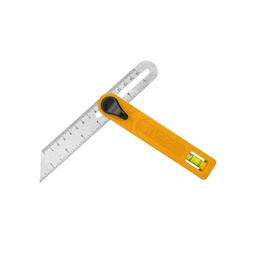 [2206031217094017] ESCUADRA PLASTICA INGCO C/BURB.150 MM HAS181501