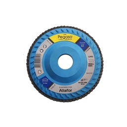 [2203301644069900] DISCO FLAP PLANO PLASTICO 115 MM ZIRCONIO GR.120 Y115ZPP120
