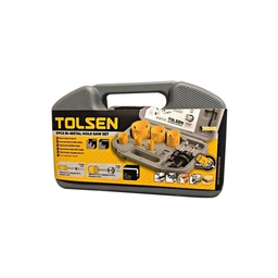 [70006211] SET 9 PIEZAS SIERRA MECHA DE COPA BIMETALICA TOLSEN 75861